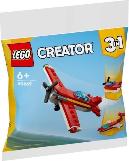 LEGO Iconisch Rood vliegtuig 30669 Creator | 2TTOYS ✓ Official shop<br>