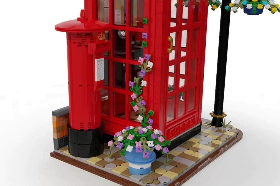 LEGO Ideas Red London Telephone Box | 2TTOYS ✓ Official shop<br>