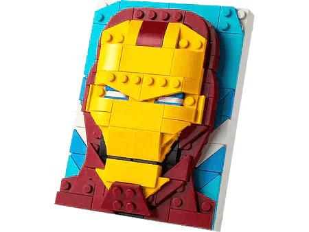 LEGO Iron Man afbeelding 40535 Brick Sketches | 2TTOYS ✓ Official shop<br>