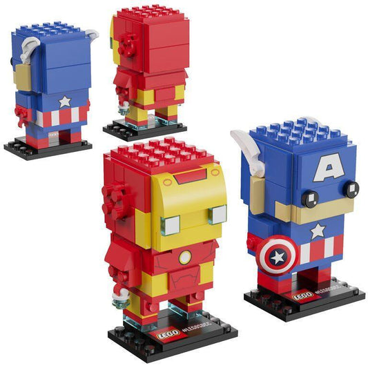 LEGO Iron Man & Captain America 41492 BrickHeadz - Marvel Super Heroes LEGO SUPERHEROES @ 2TTOYS LEGO €. 39.99