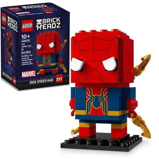 LEGO Iron Spider-Man Figure 40670 Brickheadz | 2TTOYS ✓ Official shop<br>