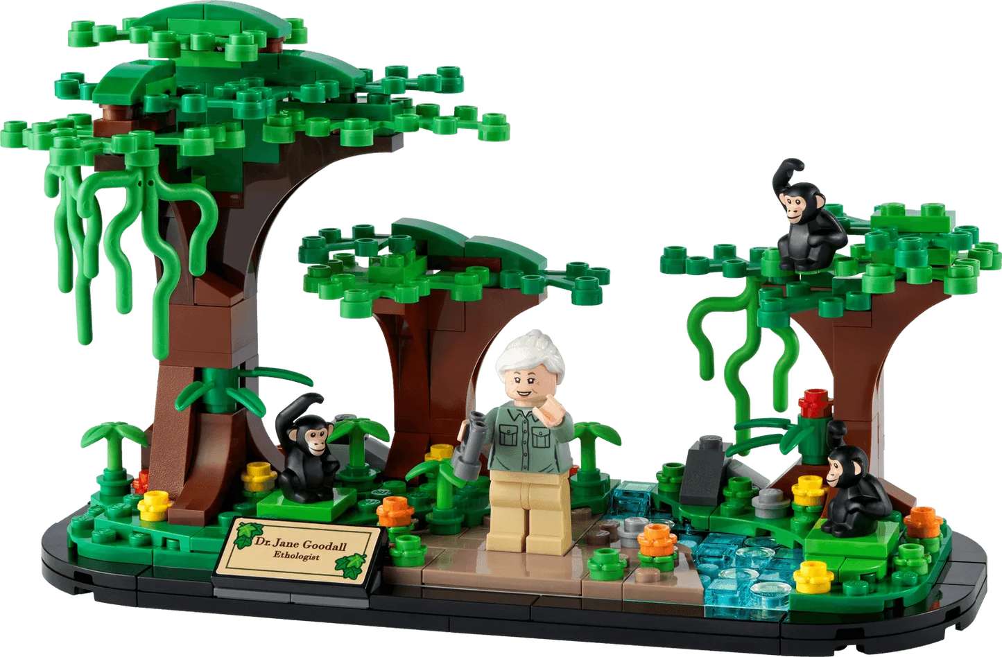LEGO Jane Goodall Tribute set 40530 Icons LEGO CREATOR @ 2TTOYS | Official LEGO shop😊🥰 LEGO €. 22.99