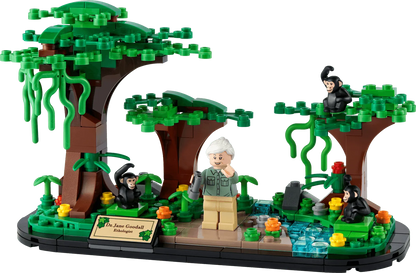 LEGO Jane Goodall Tribute set 40530 Icons LEGO CREATOR @ 2TTOYS | Official LEGO shop😊🥰 LEGO €. 22.99