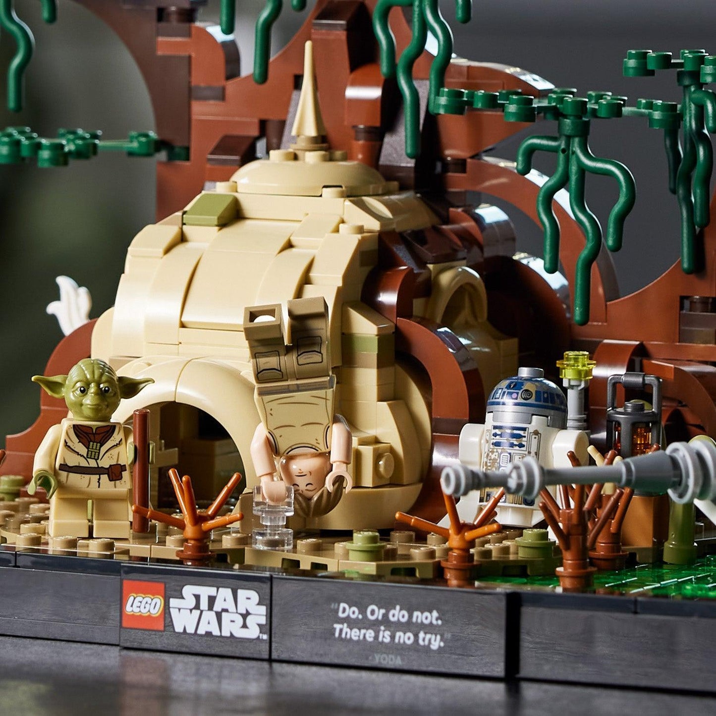 LEGO Jedi training op Dagobah diorama 75330 StarWars | 2TTOYS ✓ Official shop<br>
