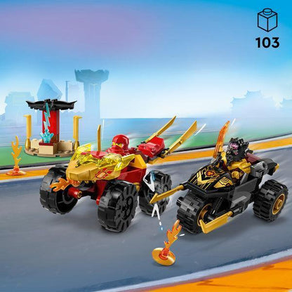 LEGO Kai and Ras's Car and Bike Battle 71789 Ninjago LEGO Ninjago - Airjitzu @ 2TTOYS LEGO €. 17.98