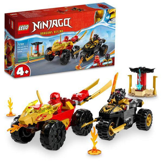 LEGO Kai en Ras' duel tussen auto en motor 71789 Ninjago | 2TTOYS ✓ Official shop<br>