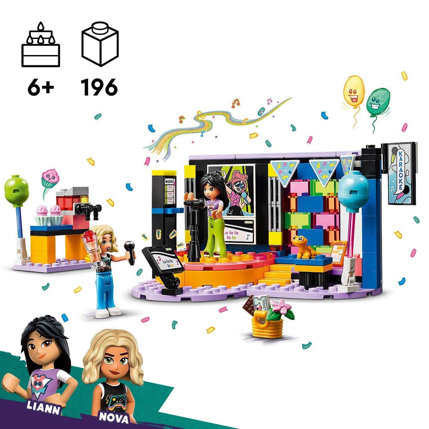 LEGO Karaoke Muziek Feest 42610 Friends | 2TTOYS ✓ Official shop<br>
