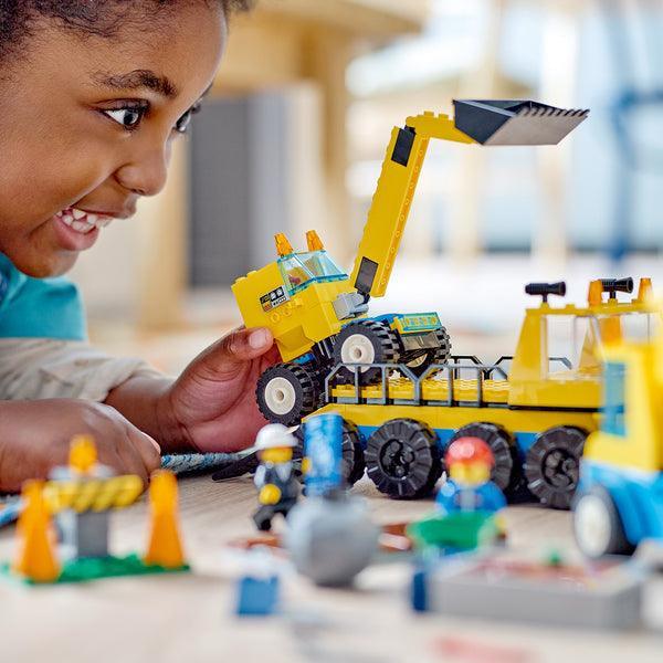 LEGO Kiepwagen, bouwtruck en sloopkraan 60391 City LEGO CITY @ 2TTOYS LEGO €. 42.49