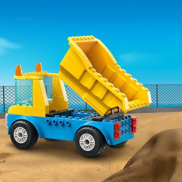 LEGO Kiepwagen, bouwtruck en sloopkraan 60391 City | 2TTOYS ✓ Official shop<br>