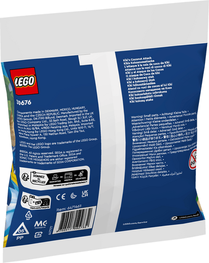 LEGO Kiki's Coconut Aanval 30676 Sonic | 2TTOYS ✓ Official shop<br>