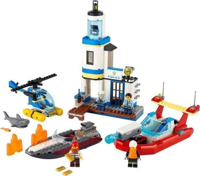 LEGO Kustwacht politie en brandmissie 60308 City | 2TTOYS ✓ Official shop<br>