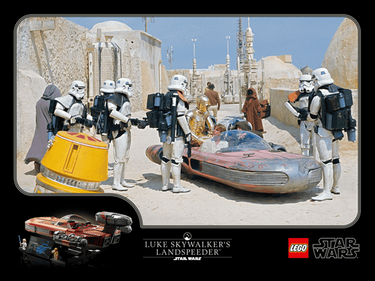 LEGO Landspeeder poster 5007501 Gear | 2TTOYS ✓ Official shop<br>