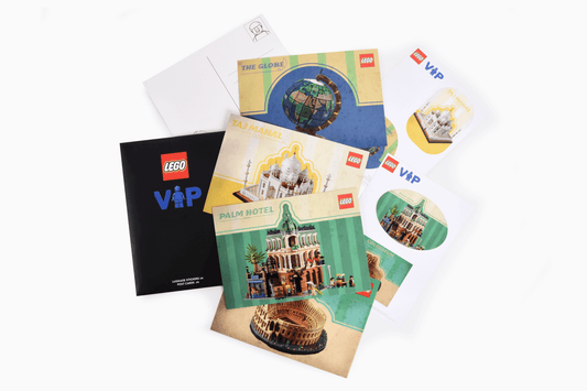 LEGO LEGO Travel Postcard and Sticker Set 5007520 Gear | 2TTOYS ✓ Official shop<br>