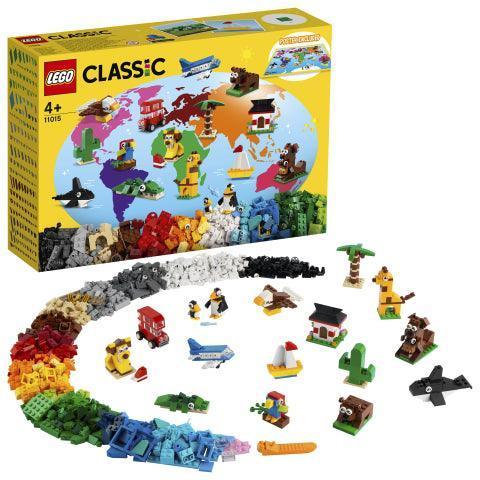 LEGO Losse stenen met als thema "rond de wereld" 11015 Classic LEGO CLASSIC @ 2TTOYS LEGO €. 49.48