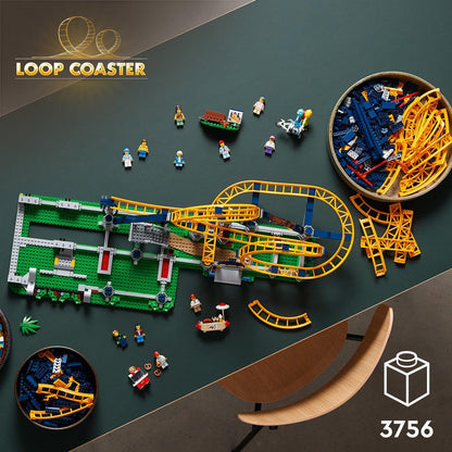 LEGO Lus achtbaan met looping 10303 Icons | 2TTOYS ✓ Official shop<br>