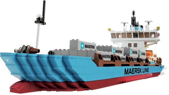 LEGO Maersk Line Container Ship 10155 Advanced models | 2TTOYS ✓ Official shop<br>