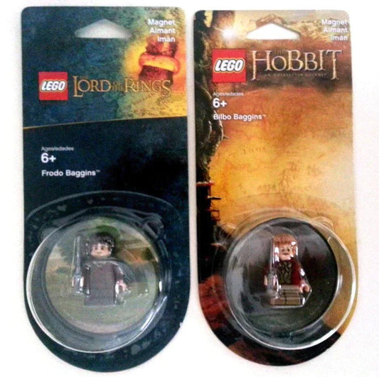 LEGO Magnet Set: Frodo and Bilbo Baggins 5002828 Gear LEGO Gear @ 2TTOYS LEGO €. 13.99