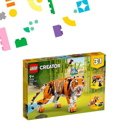 LEGO Majestic Tiger 31129 Creator 3-in-1 LEGO CREATOR @ 2TTOYS LEGO €. 49.99