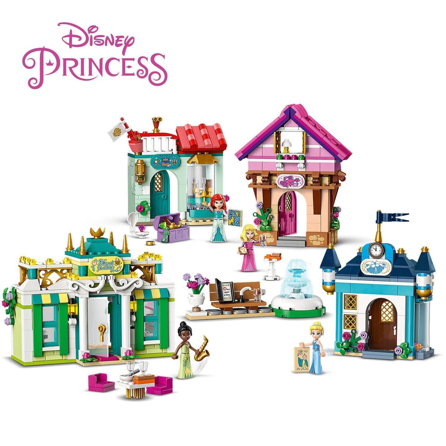 LEGO Marktbezoek van de Prinses 43246 Disney | 2TTOYS ✓ Official shop<br>