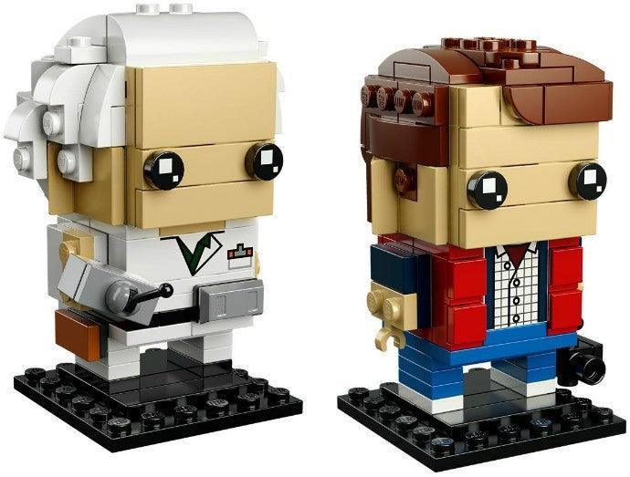 LEGO Marty McFly & Doc Brown 41611 BrickHeadz | 2TTOYS ✓ Official shop<br>