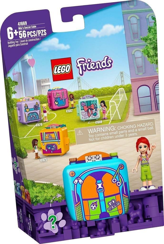 LEGO Mia's voetbal kubus 41669 Friends LEGO FRIENDS @ 2TTOYS LEGO €. 8.99