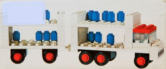 LEGO Milk Truck with Trailer 645-2 LEGOLAND | 2TTOYS ✓ Official shop<br>