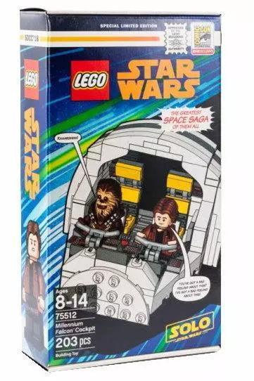 LEGO Millennium Falcon Cockpit 75512 Star Wars - Promotional | 2TTOYS ✓ Official shop<br>