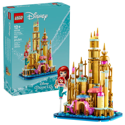 LEGO Mini Disney kasteel van Ariël 40708 Disney (Verwacht) | 2TTOYS ✓ Official shop<br>