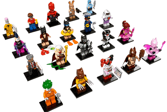 LEGO Minifigures - The LEGO Batman Movie Series - Complete 71017 Minifiguren (20 stuks) LEGO MINIFIGUREN @ 2TTOYS LEGO €. 84.99