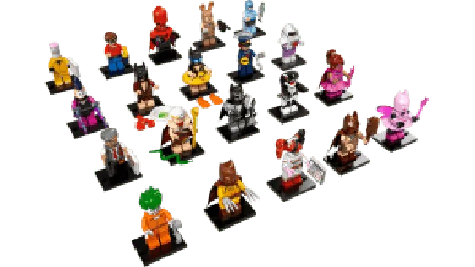 LEGO Minifigures - The LEGO Batman Movie Series - Complete 71017 Minifiguren (20 stuks) LEGO MINIFIGUREN @ 2TTOYS | Official LEGO shop😊🥰 LEGO €. 84.99