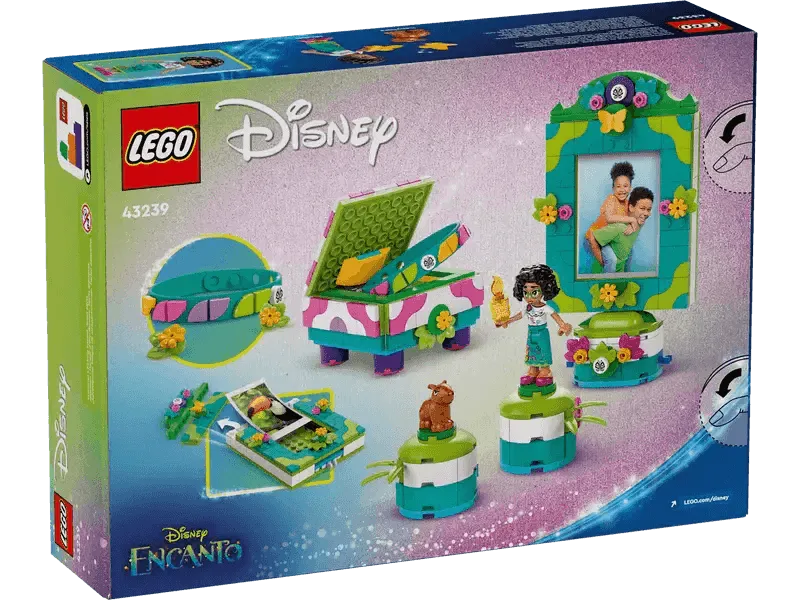 LEGO Mirabel's Photo Frame and Jewelry Box 43239 Disney LEGO DISNEY @ 2TTOYS | Official LEGO shop😊🥰 LEGO €. 25.49