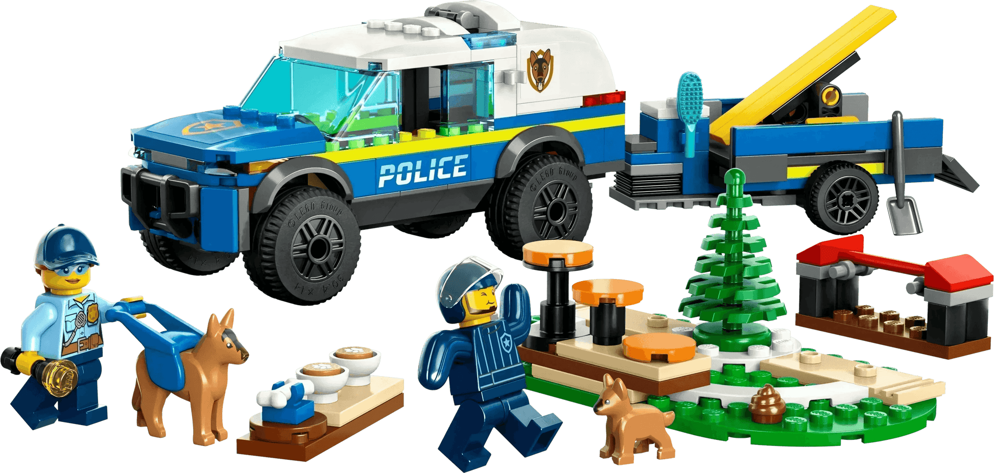 LEGO Mobiele politiehondentraining 60369 City | 2TTOYS ✓ Official shop<br>