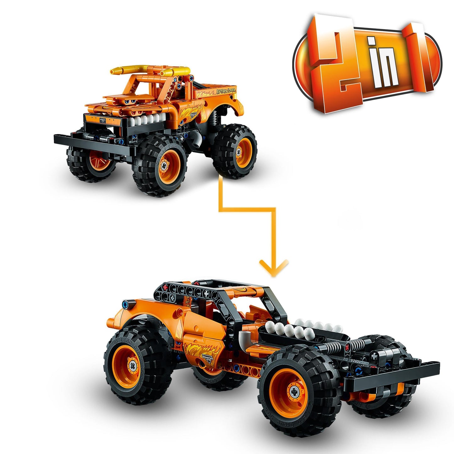 LEGO Monster Jam Truck El Toro Loco 42135 Technic | 2TTOYS ✓ Official shop<br>