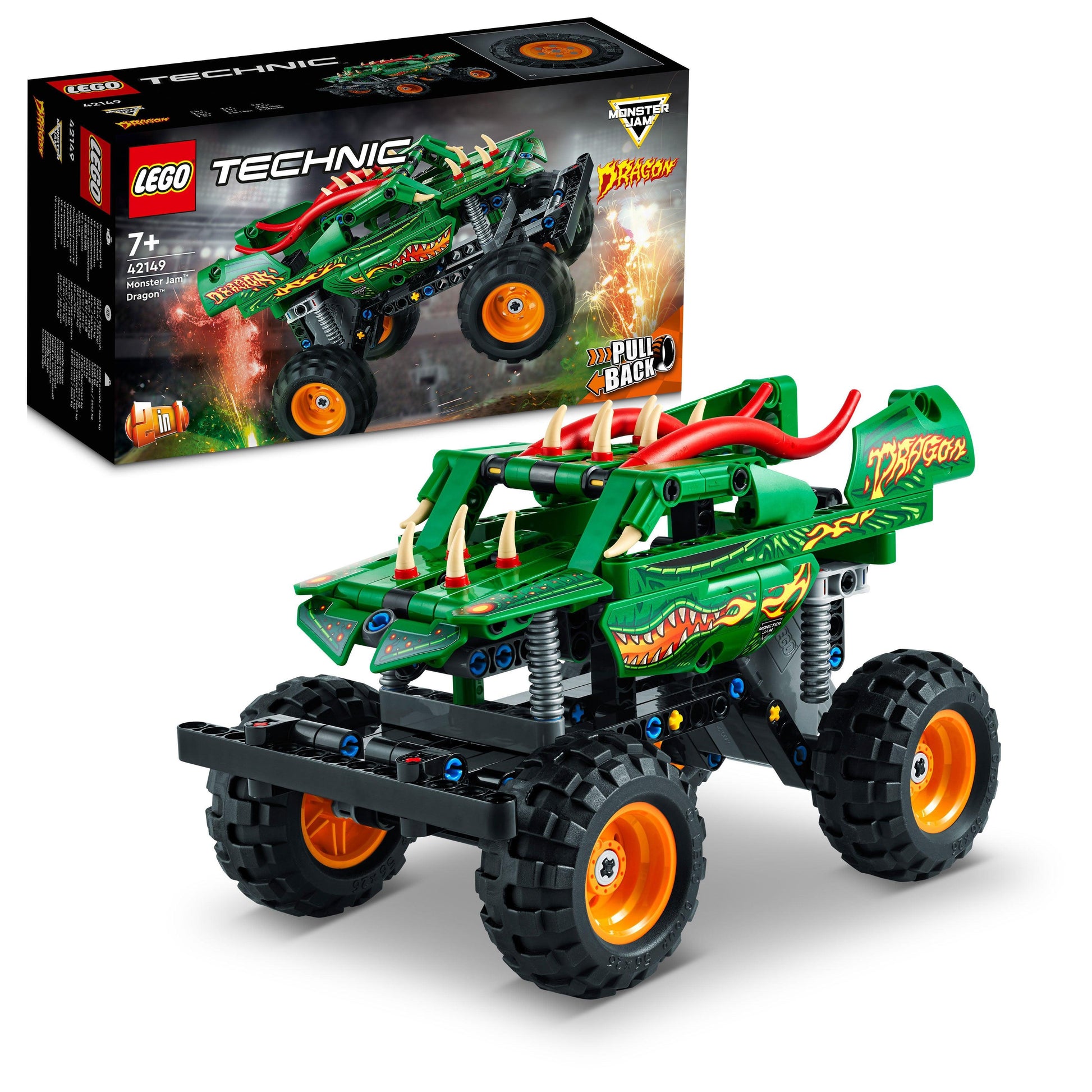 LEGO Monster Jam™ Dragon™ 42149 Technic LEGO TECHNIC @ 2TTOYS LEGO €. 16.49