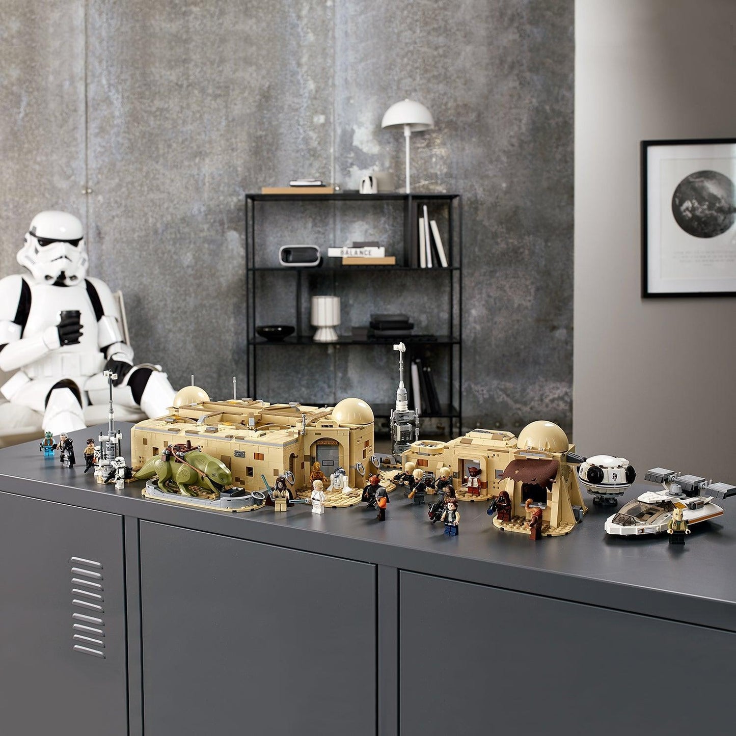 LEGO Mos Eisley Cantina inclusief Luke Skywalker, Han Solo en C-3PO 75290 StarWars | 2TTOYS ✓ Official shop<br>