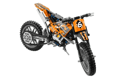 LEGO Moto Cross Bike 42007 TECHNIC | 2TTOYS ✓ Official shop<br>
