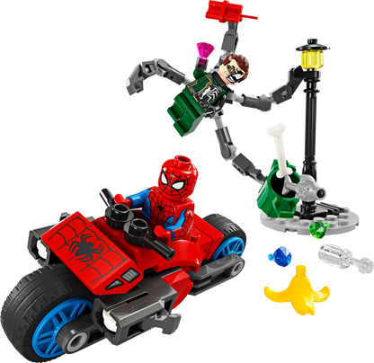 LEGO Motorcycle Chase: Spider-Man vs. Doc Ock 76275 Superheroes LEGO Super Heroes Marvel @ 2TTOYS | Official LEGO shop😊🥰 LEGO €. 9.99