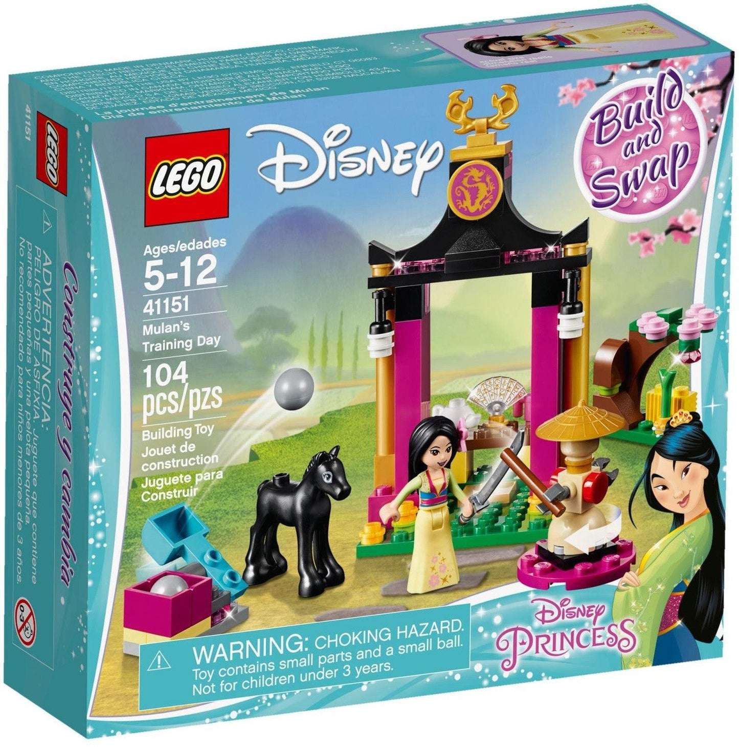 LEGO Mulan's trainingsdag 41151 Disney LEGO DISNEY @ 2TTOYS LEGO €. 12.49