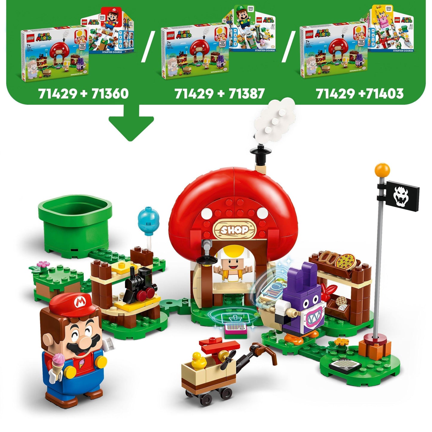 LEGO Nabbit at Toad's Shop 71429 Super Mario LEGO Super Mario @ 2TTOYS LEGO €. 19.99