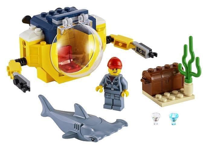 LEGO Oceaan Mini duikboot 60263 City | 2TTOYS ✓ Official shop<br>