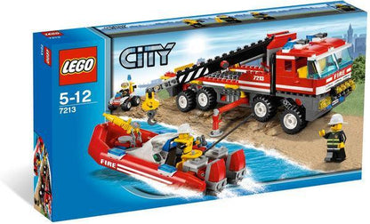 LEGO Off-road brandweerwagen en blusboot 7213 City | 2TTOYS ✓ Official shop<br>