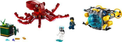 LEGO Onderzeeër met octopus 31130 Creator 3 in 1 LEGO CREATOR @ 2TTOYS LEGO €. 29.99