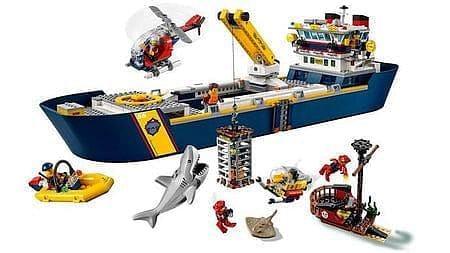 LEGO Onderzoeksschip Onderzoek boot 60266 City LEGO CITY ONDERWATER @ 2TTOYS LEGO €. 199.99
