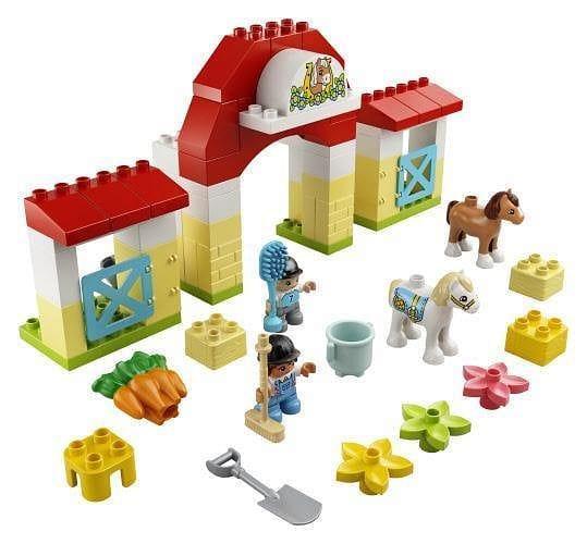 LEGO Paardenstal en pony verzorgen 10951 DUPLO | 2TTOYS ✓ Official shop<br>