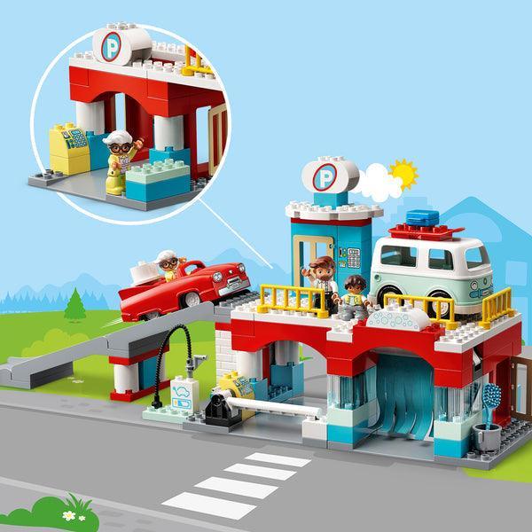 LEGO Parkeergarage en wasstraat 10948 DUPLO | 2TTOYS ✓ Official shop<br>
