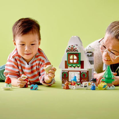 LEGO Peperkoekhuis van de Kerstman 10976 DUPLO | 2TTOYS ✓ Official shop<br>