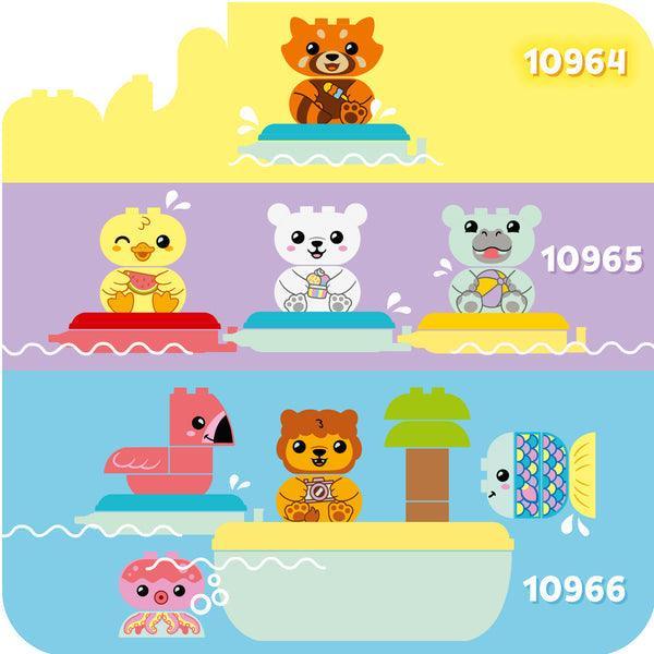 LEGO Plezier in bad: Drijvend dieren eiland 10966 DUPLO | 2TTOYS ✓ Official shop<br>