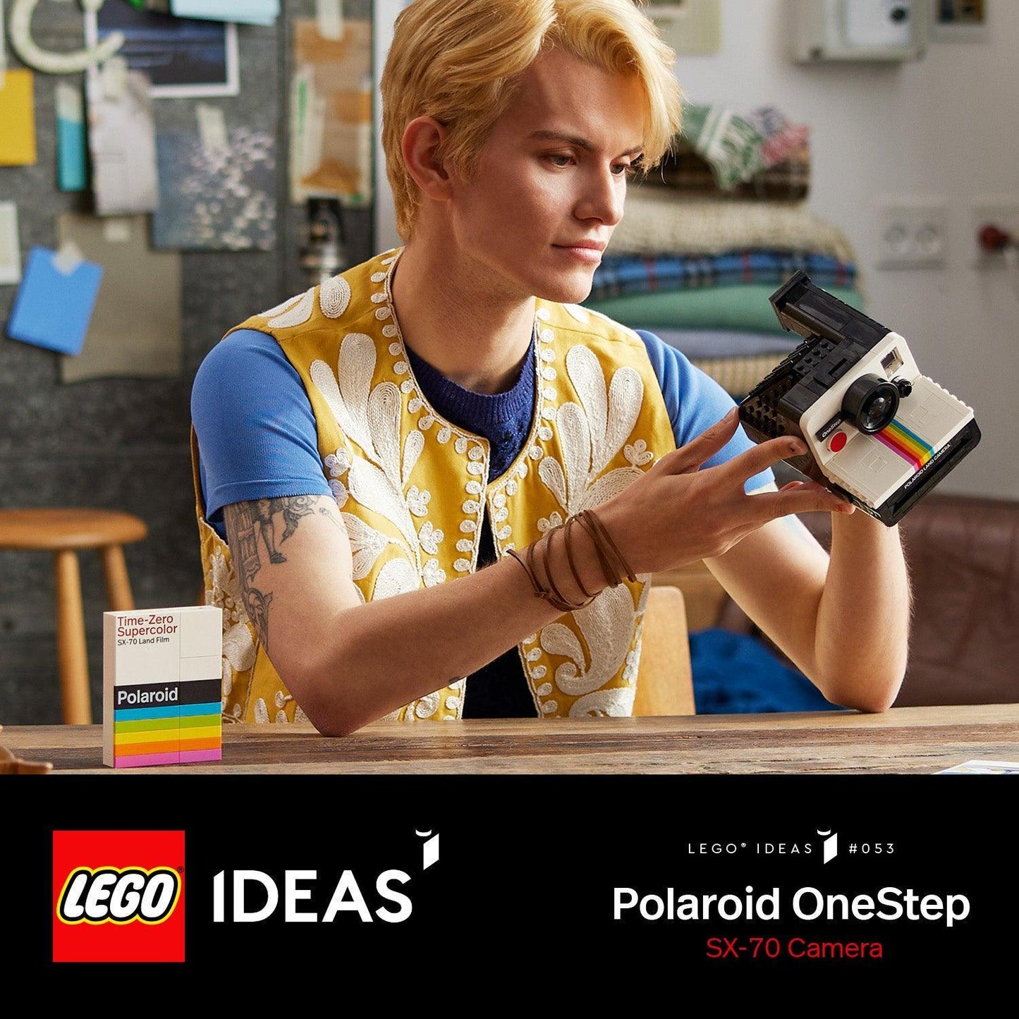 LEGO Polaroid Photo Camera 21345 Ideas LEGO IDEAS @ 2TTOYS LEGO €. 79.99
