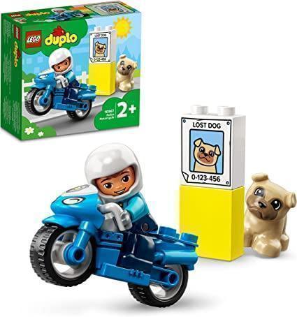 LEGO Police Motorcycle 10967 DUPLO | 2TTOYS ✓ Official shop<br>
