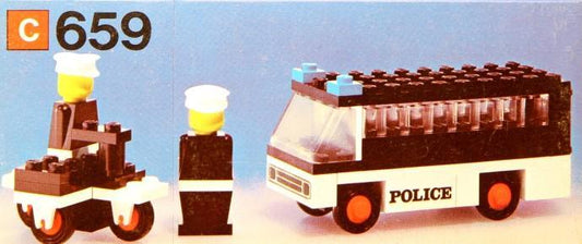 LEGO Police Patrol 659 LEGOLAND | 2TTOYS ✓ Official shop<br>
